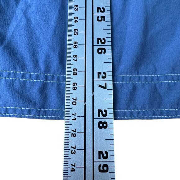 Nike Tiger Woods Polo Shirt Mens Medium Blue Stretch Golf DRI-FIT Short Sleeve - Picture 9 of 9